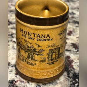 Montana Big Sky Country Vintage Souvenir Mug